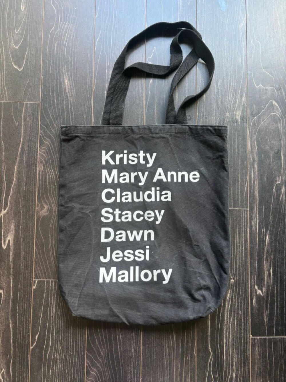 Black Babysitters Club Names Tote